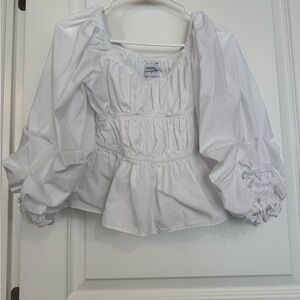 Indya White Women's Top